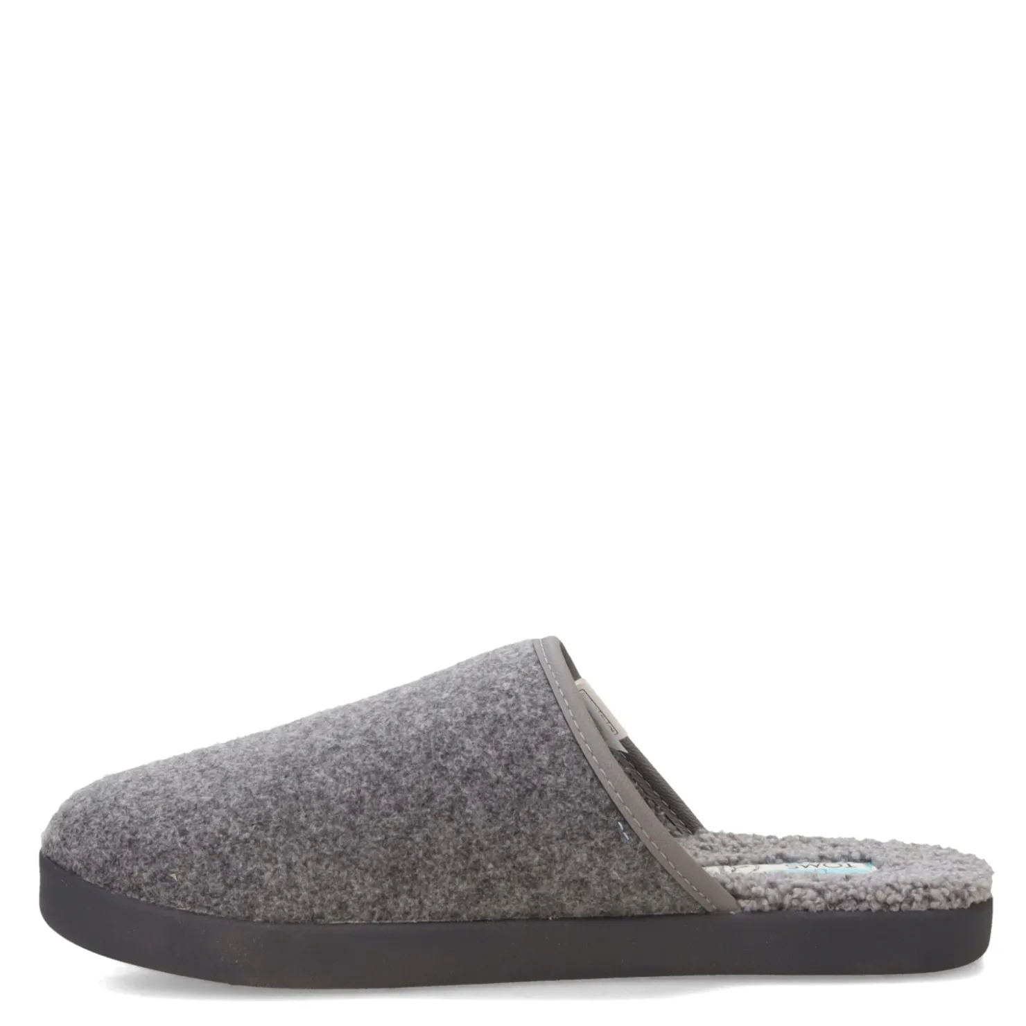 Slippers*TOMS Men's , Harbor Slipper Smoke Grey