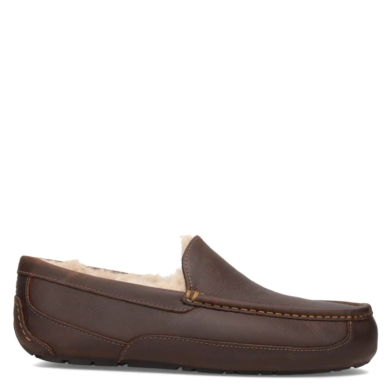 Loafers*UGG Men's , Ascot Slipper Tan Leather