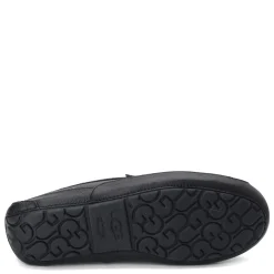 Slippers*UGG Men's , Ascot Slipper Black Leather