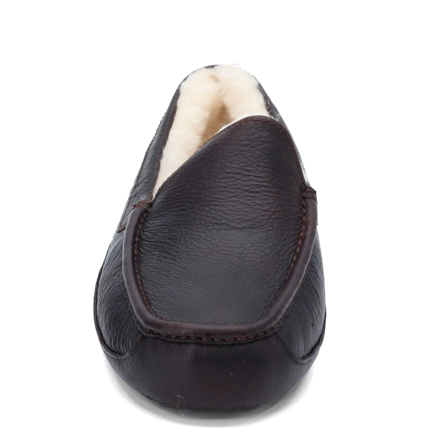 Slippers*UGG Men's , Ascot Slipper China Tea Leather