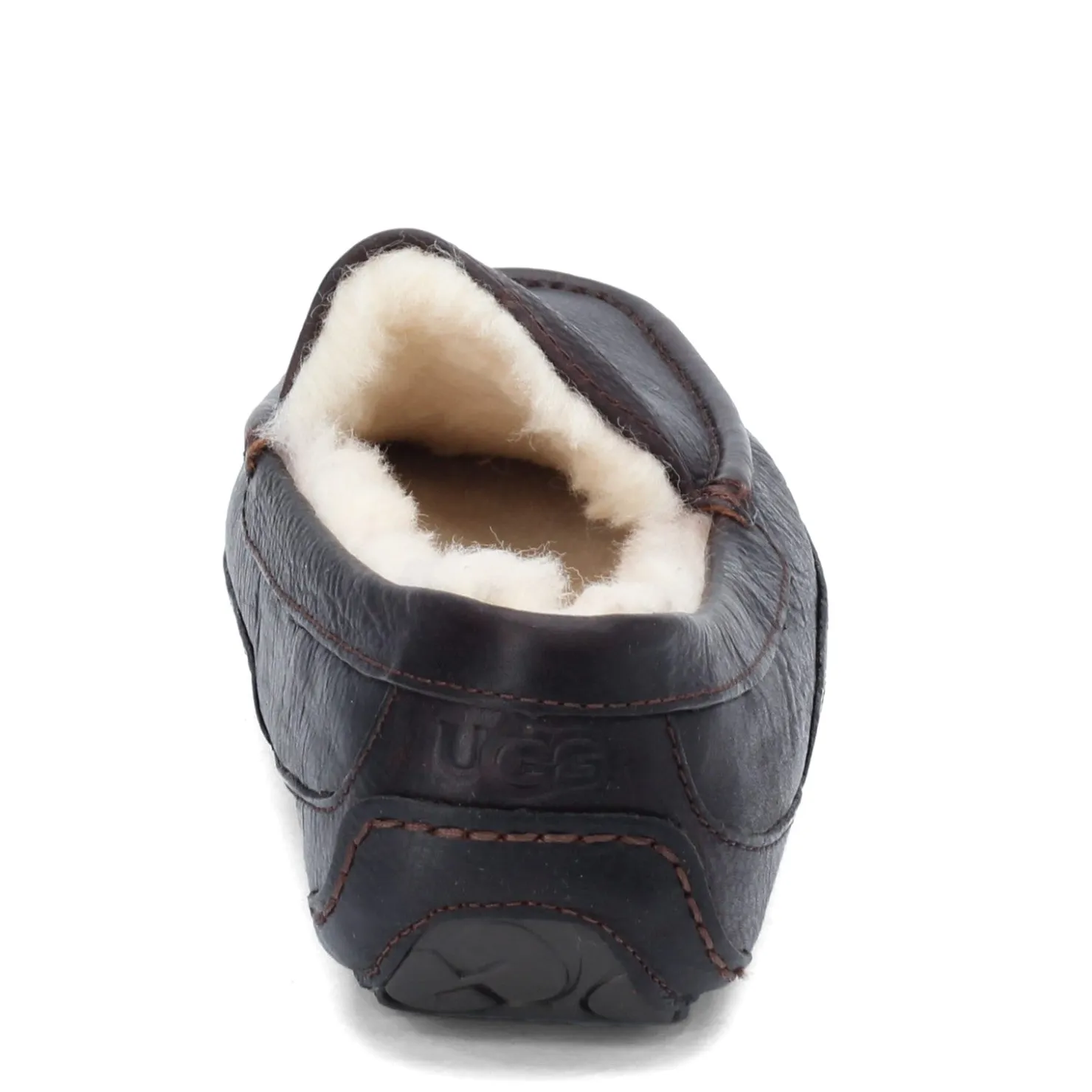 Slippers*UGG Men's , Ascot Slipper China Tea Leather