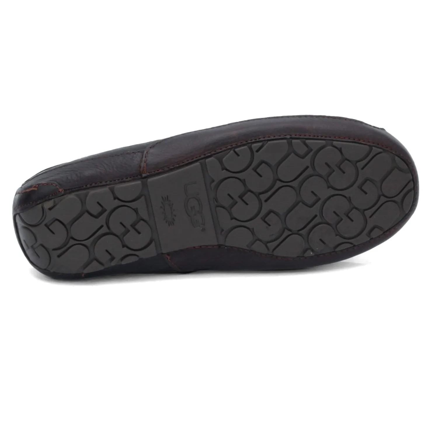 Slippers*UGG Men's , Ascot Slipper China Tea Leather