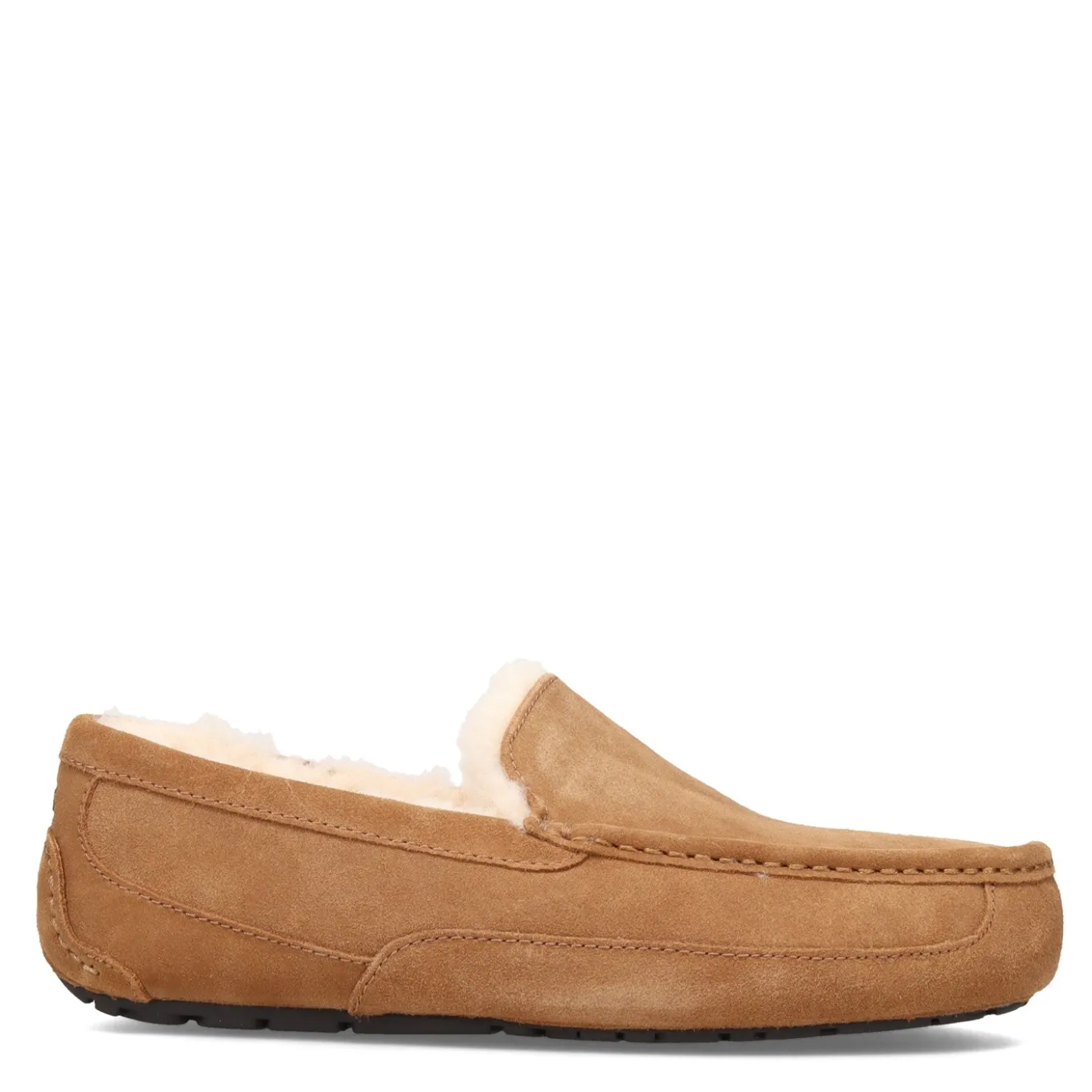 Slip-On Shoes*UGG Men's , Ascot Slipper - Wide Width Chestnut