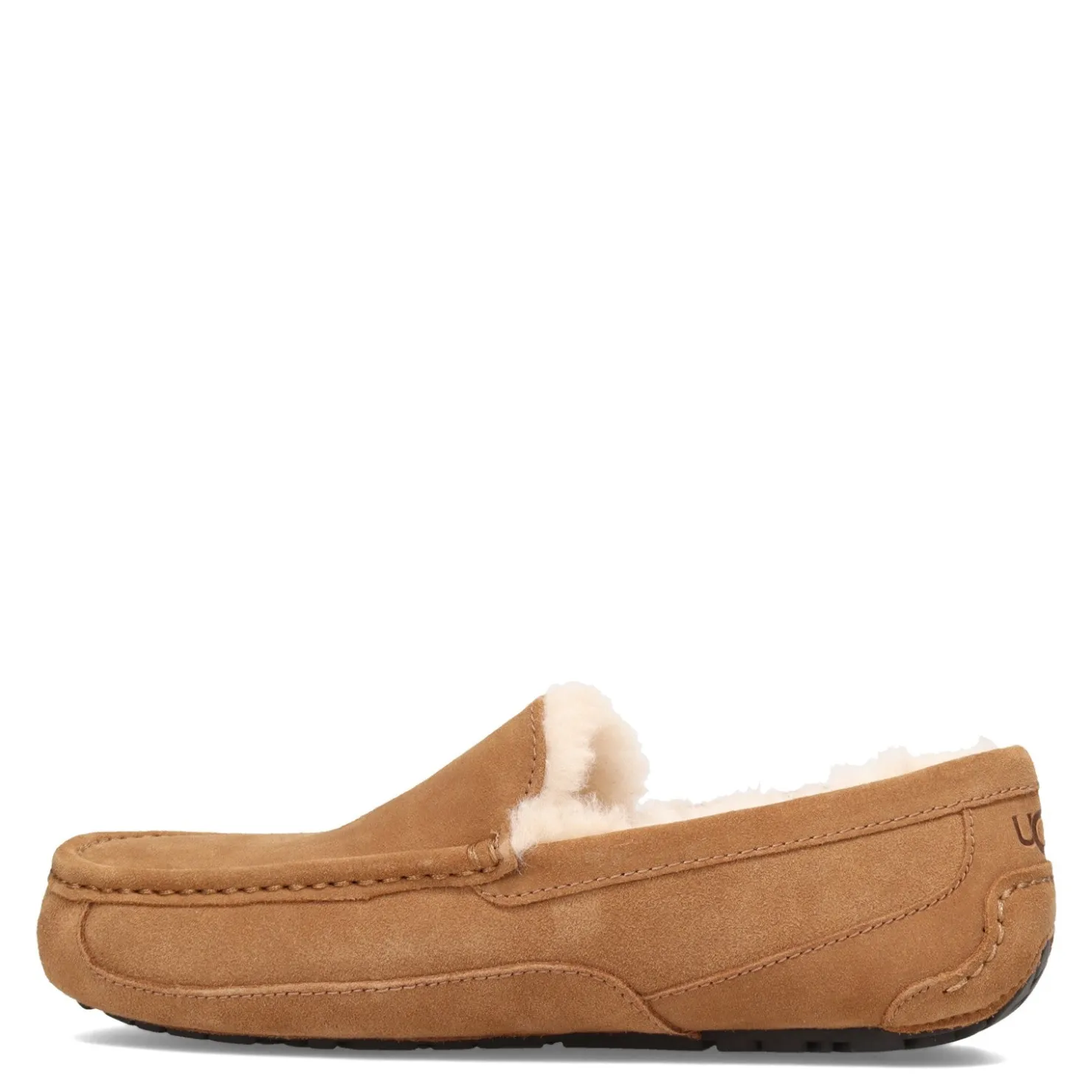 Slip-On Shoes*UGG Men's , Ascot Slipper - Wide Width Chestnut