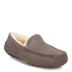 Loafers*UGG Men's , Ascot Slipper - Wide Width Grey