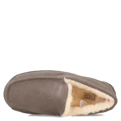 Slip-On Shoes*UGG Men's , Ascot Slipper - Wide Width Grey