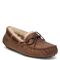 Slippers*UGG Men's , Olsen Slippers Tan Leather