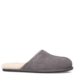 Slippers*UGG Men's , Scuff Slipper Dark Grey