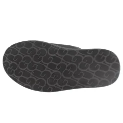 Slippers*UGG Men's , Scuff Slipper Black Leather