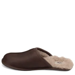 Slippers*UGG Men's , Scuff Slipper Tan Leather