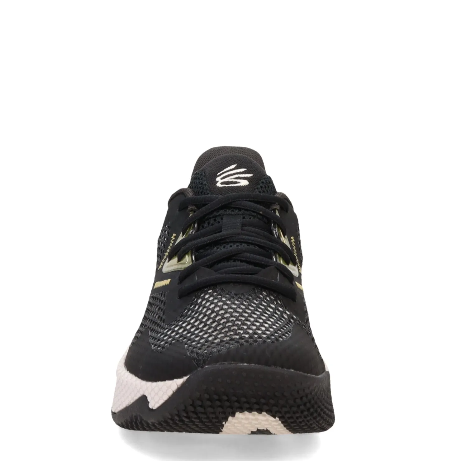 Court*Under Armour Men's , Curry HOVR Splash 3 Basketball Shoe Black/Jet Grey/Metallic Gold