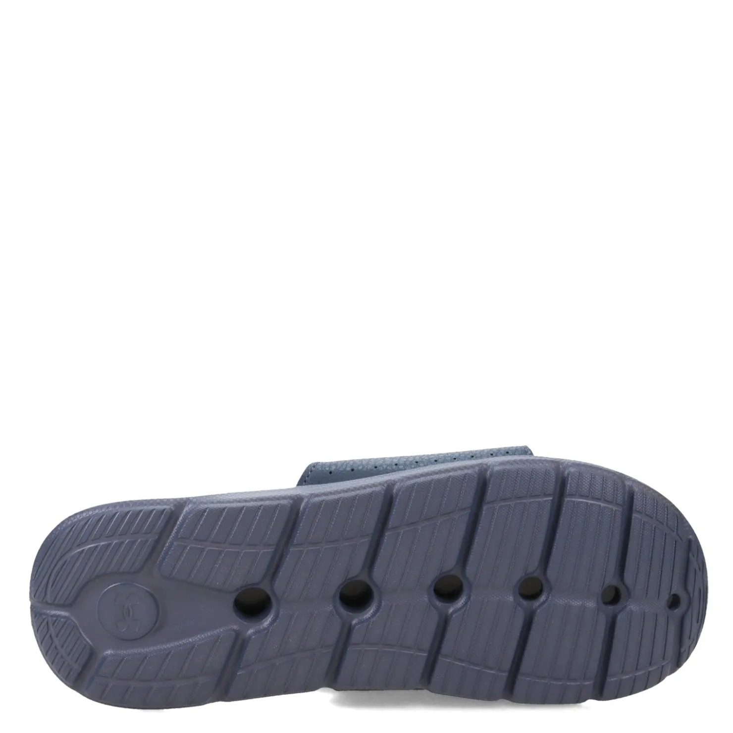 Slides*Under Armour Men's , Ignite 7 Slide Sandal Downpour Gray/Downpour Gray/Gilded Yellow