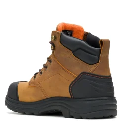 Work & Safety*Wolverine Men's Boots, Carlsbad Cap Toe 6-inch Steel Toe Waterproof Work Boot Tan