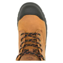 Work & Safety*Wolverine Men's Boots, Carlsbad Cap Toe 6-inch Steel Toe Waterproof Work Boot Tan