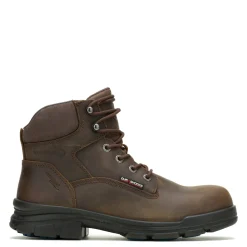Work & Safety*Wolverine Men's Boots, DuraShocks SR Icon 6-inch CarbonMax Work Boot Dark Brown Waterproof Leather