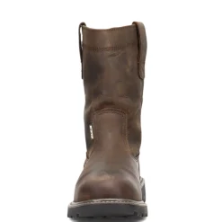 Work & Safety*Wolverine Men's Boots, Floorhand Wellington 10in Soft Toe Work Boot Dark Brown