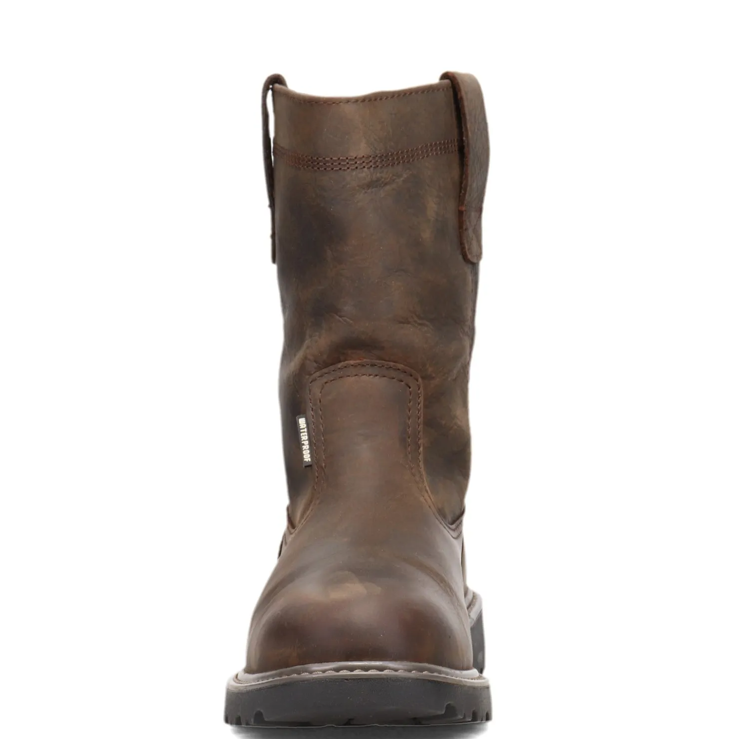 Work & Safety*Wolverine Men's Boots, Floorhand Wellington 10in Soft Toe Work Boot Dark Brown