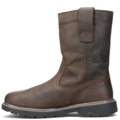 Work & Safety*Wolverine Men's Boots, Floorhand Wellington 10in Soft Toe Work Boot Dark Brown