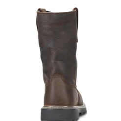 Work & Safety*Wolverine Men's Boots, Floorhand Wellington 10in Soft Toe Work Boot Dark Brown
