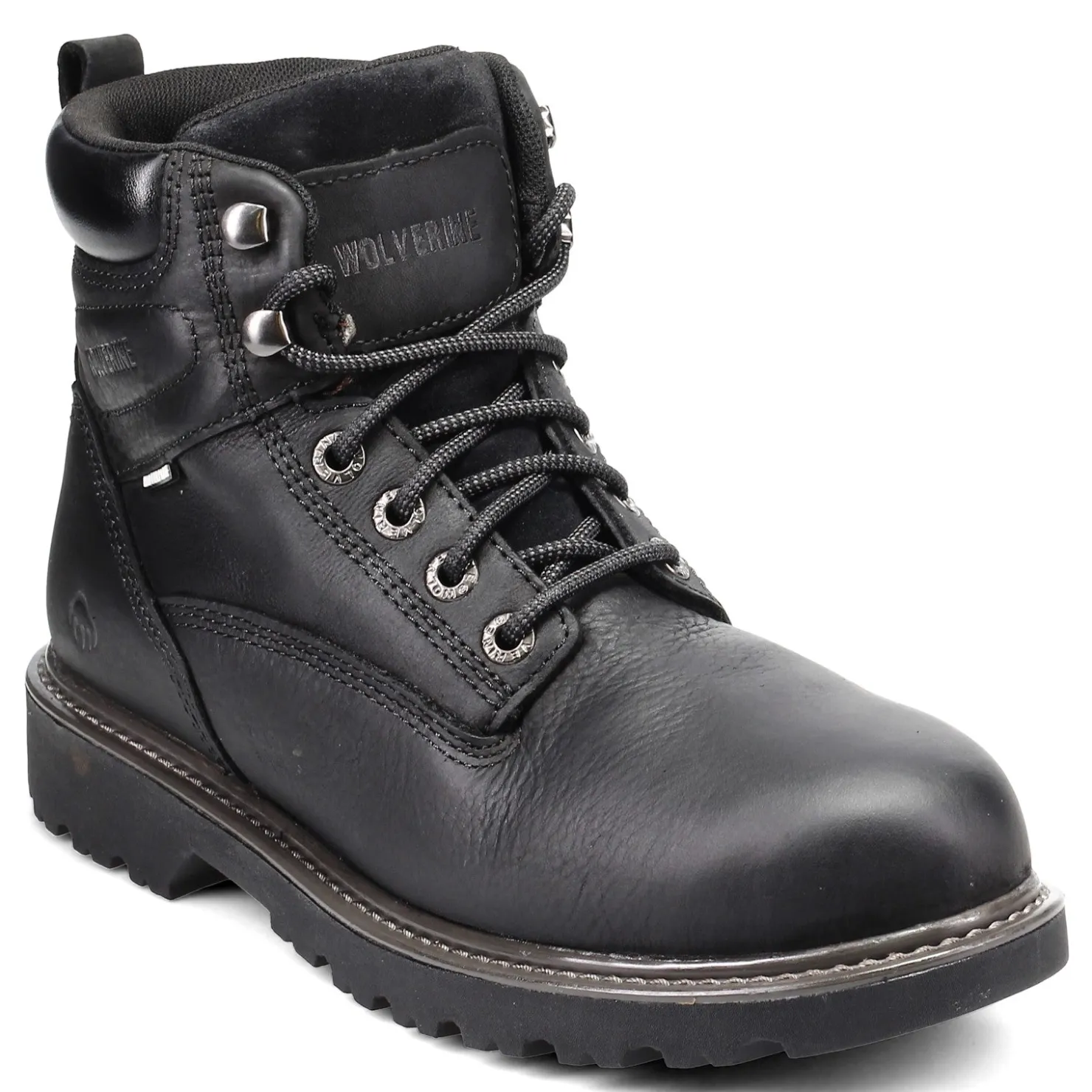 Work & Safety*Wolverine Men's Boots, Floorhand 6 inch Waterproof Work Boot. Black