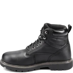Work & Safety*Wolverine Men's Boots, Floorhand 6 inch Waterproof Work Boot. Black
