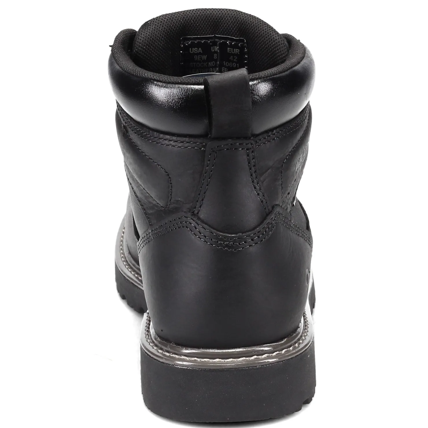Work & Safety*Wolverine Men's Boots, Floorhand 6 inch Waterproof Work Boot. Black
