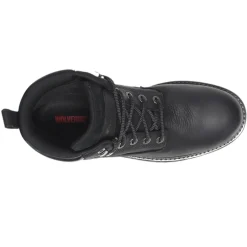 Work & Safety*Wolverine Men's Boots, Floorhand 6 inch Waterproof Work Boot. Black