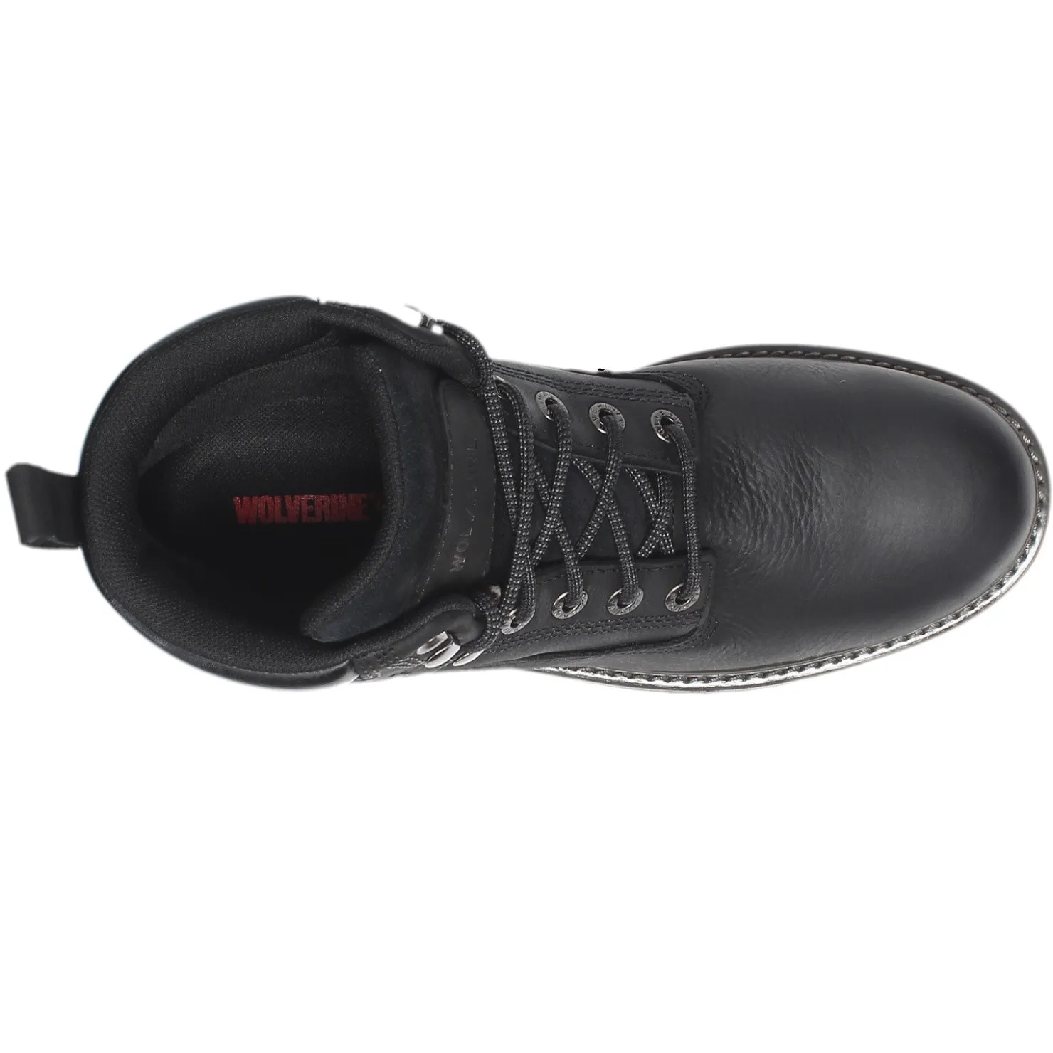 Work & Safety*Wolverine Men's Boots, Floorhand 6 inch Waterproof Work Boot. Black