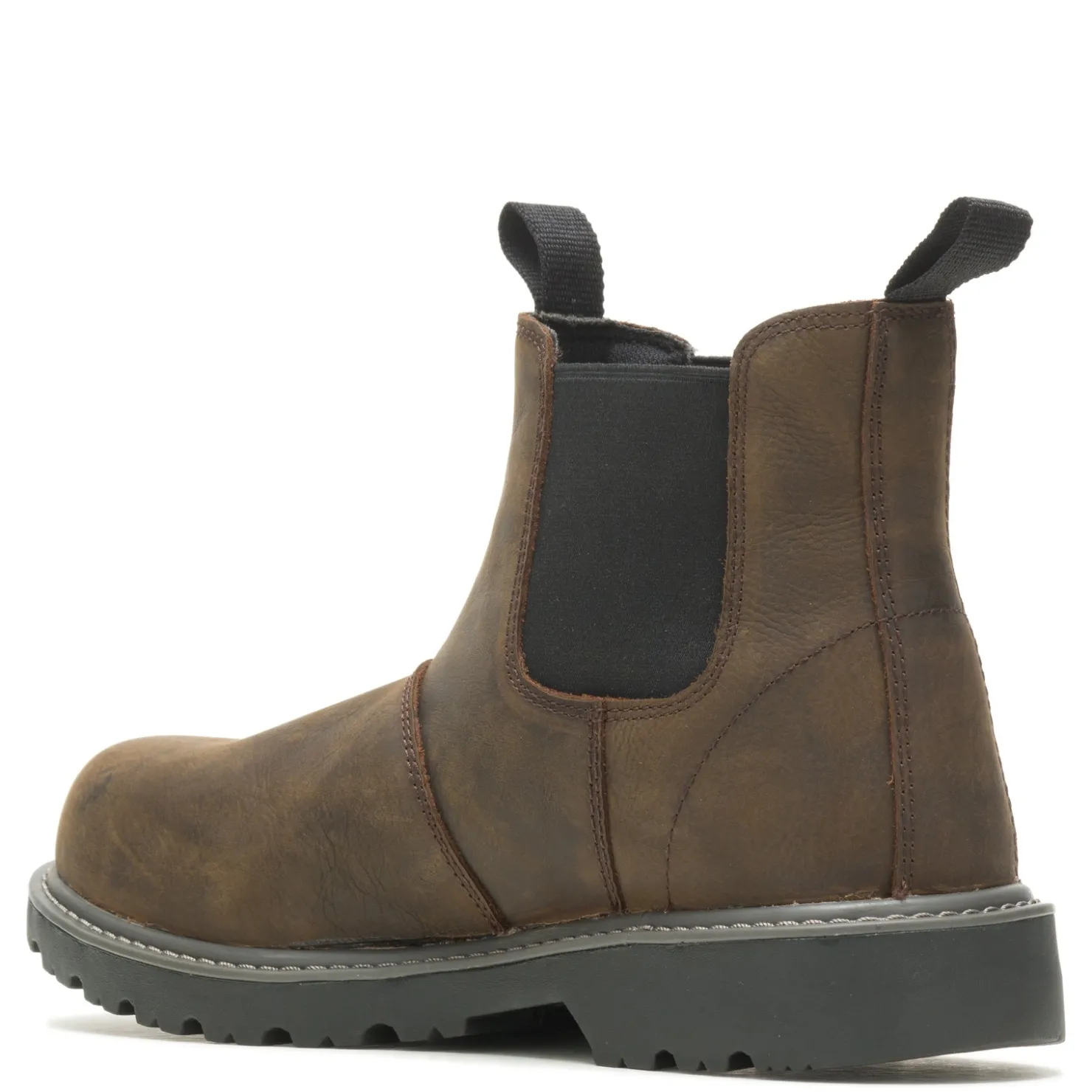 Work & Safety*Wolverine Men's Boots, Floorhand Romeo Soft Toe Work Boot Dark Brown