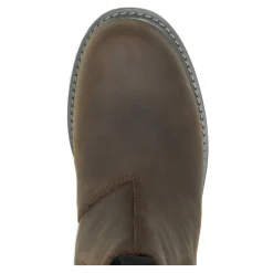 Work & Safety*Wolverine Men's Boots, Floorhand Romeo Soft Toe Work Boot Dark Brown