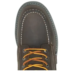 Work & Safety*Wolverine Men's Boots, Floorhand Moc Toe 6 inch Waterproof Work Boot Coffee