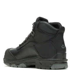 Work & Safety*Wolverine Men's Boots, Overpass CarbonMax 6-inch Waterproof Composite Toe Work Boot Black/Grey