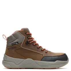 Work & Safety*Wolverine Men's Boots, Proshift Mid LX EnergyBound 6" CarbonMax Work Boot Sudan Brown