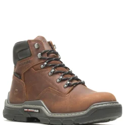 Work & Safety*Wolverine Men's Boots, Raider Durashocks 6in WP Work Boot Peanut