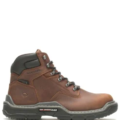 Work & Safety*Wolverine Men's Boots, Raider Durashocks 6in WP Work Boot Peanut