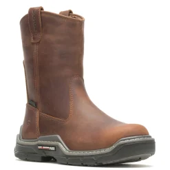 Work & Safety*Wolverine Men's Boots, Raider Comp Toe Durashocks 10-inch Waterproof Wellington Work Boot Peanut