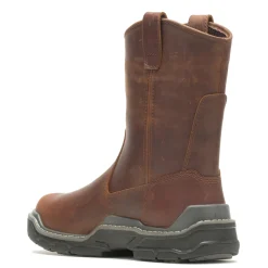Work & Safety*Wolverine Men's Boots, Raider Comp Toe Durashocks 10-inch Waterproof Wellington Work Boot Peanut