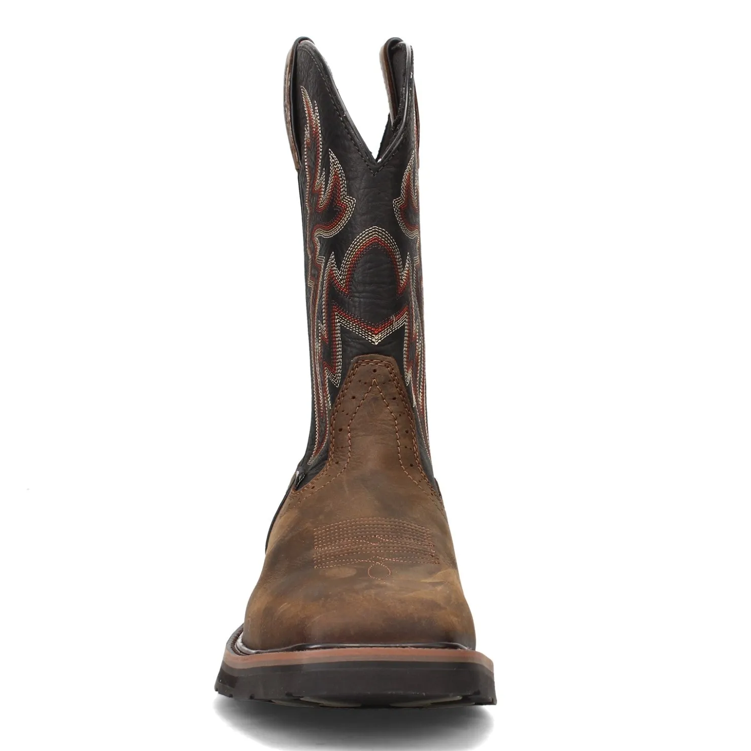 Work & Safety*Wolverine Men's Boots, Rancher ST Work Boot Black Brown