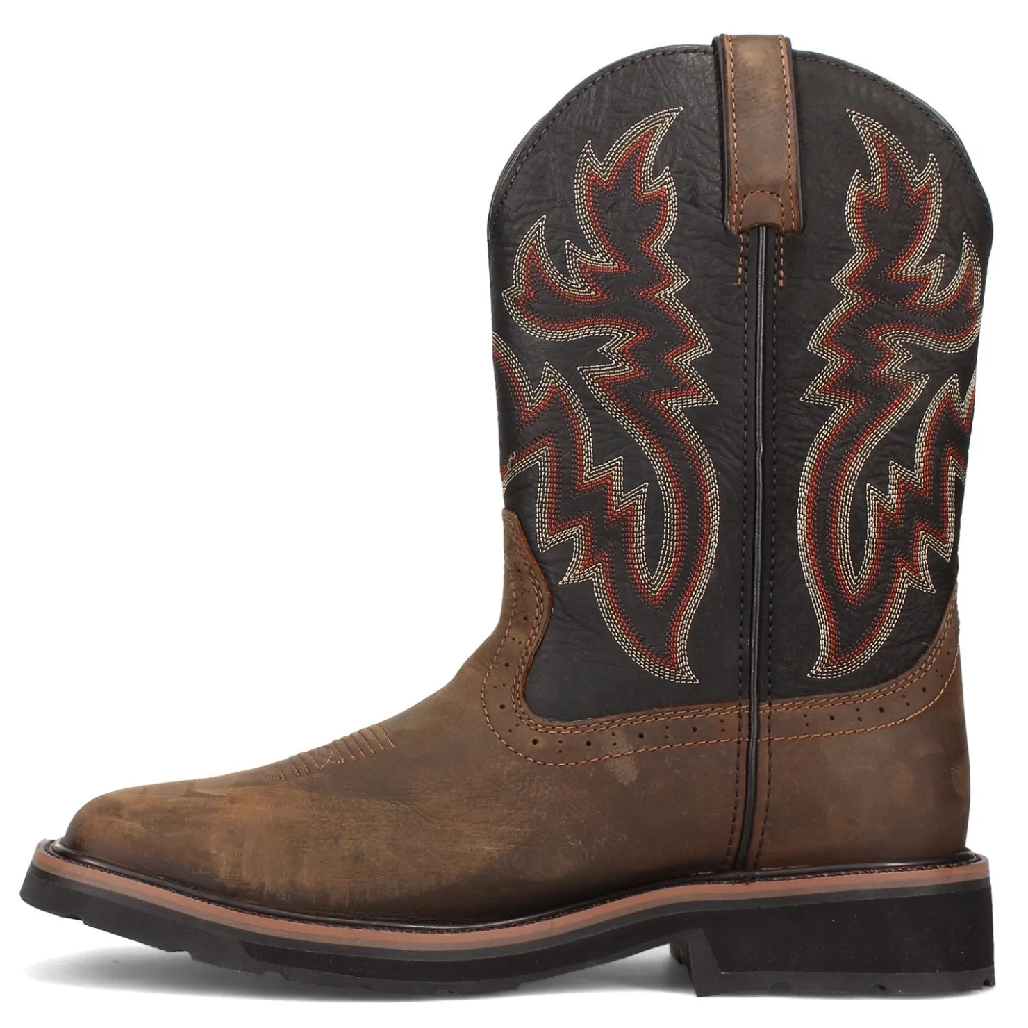 Work & Safety*Wolverine Men's Boots, Rancher ST Work Boot Black Brown