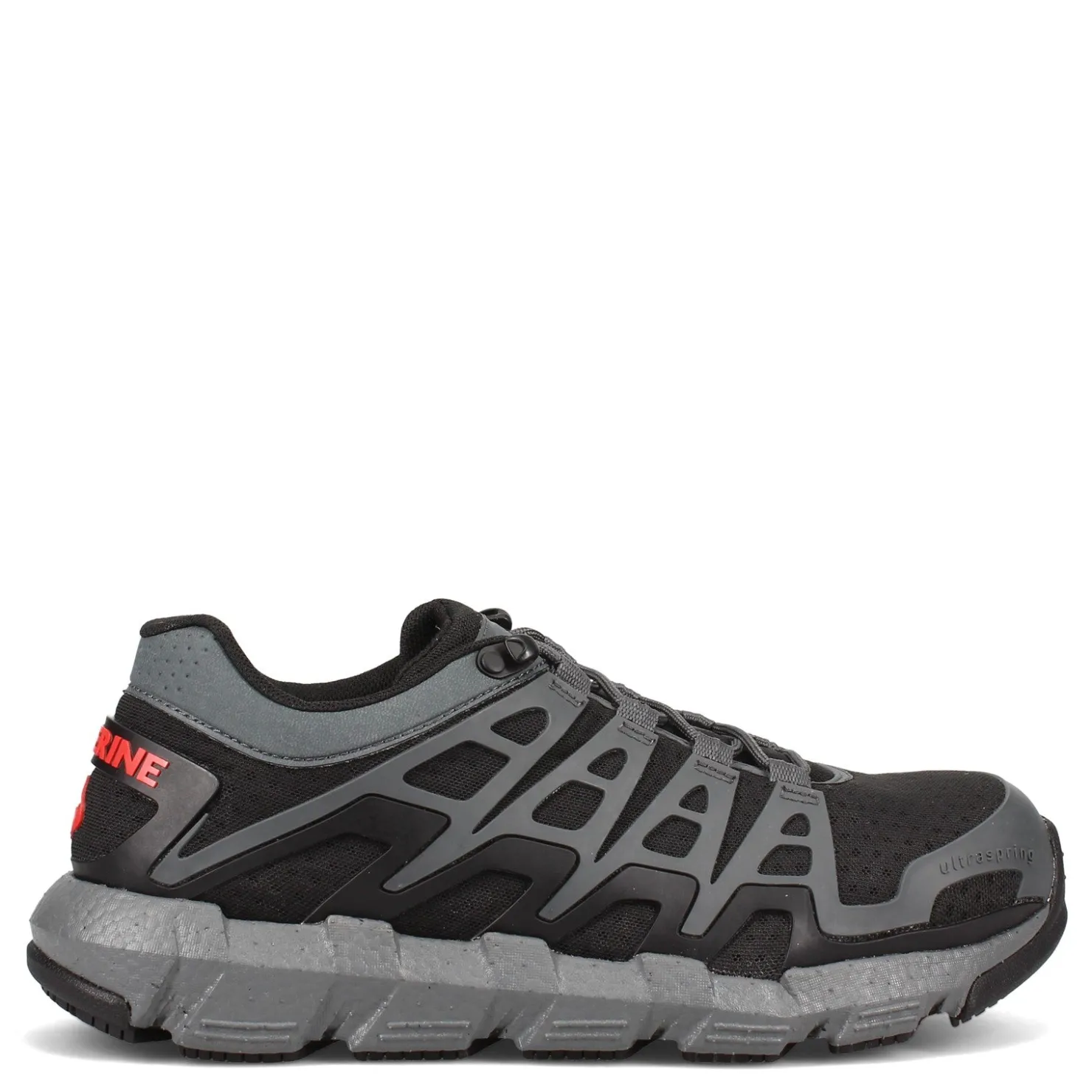 Work & Safety*Wolverine Men's Boots, Rev DuraShocks Safety Toe Work Shoe Charcoal