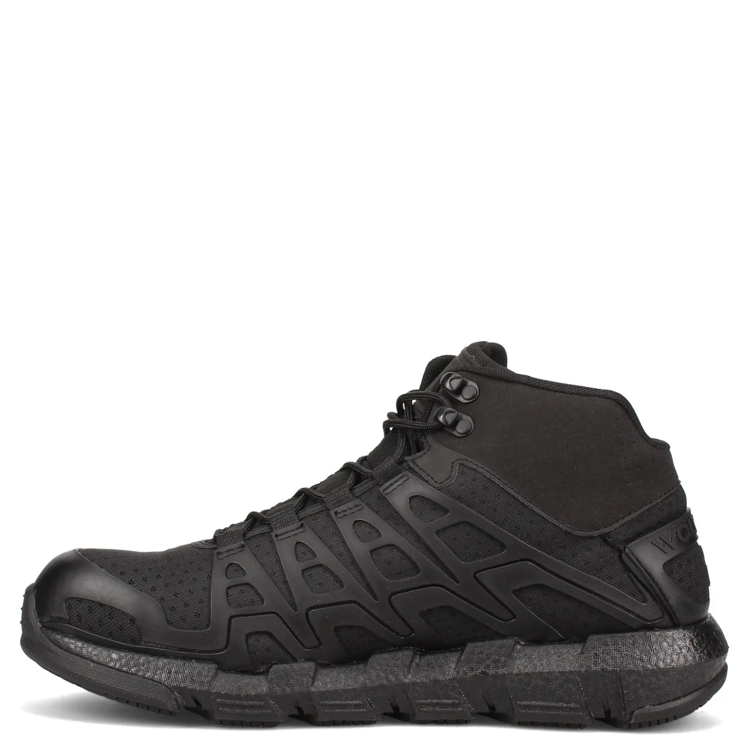 Work & Safety*Wolverine Men's Boots, Rev Vent Ultraspring Durashocks Carbonmax Boot Black