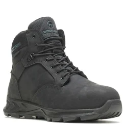 Work & Safety*Wolverine Men's Boots, ShiftPLUS Work LX 6" Alloy Toe Boot Black