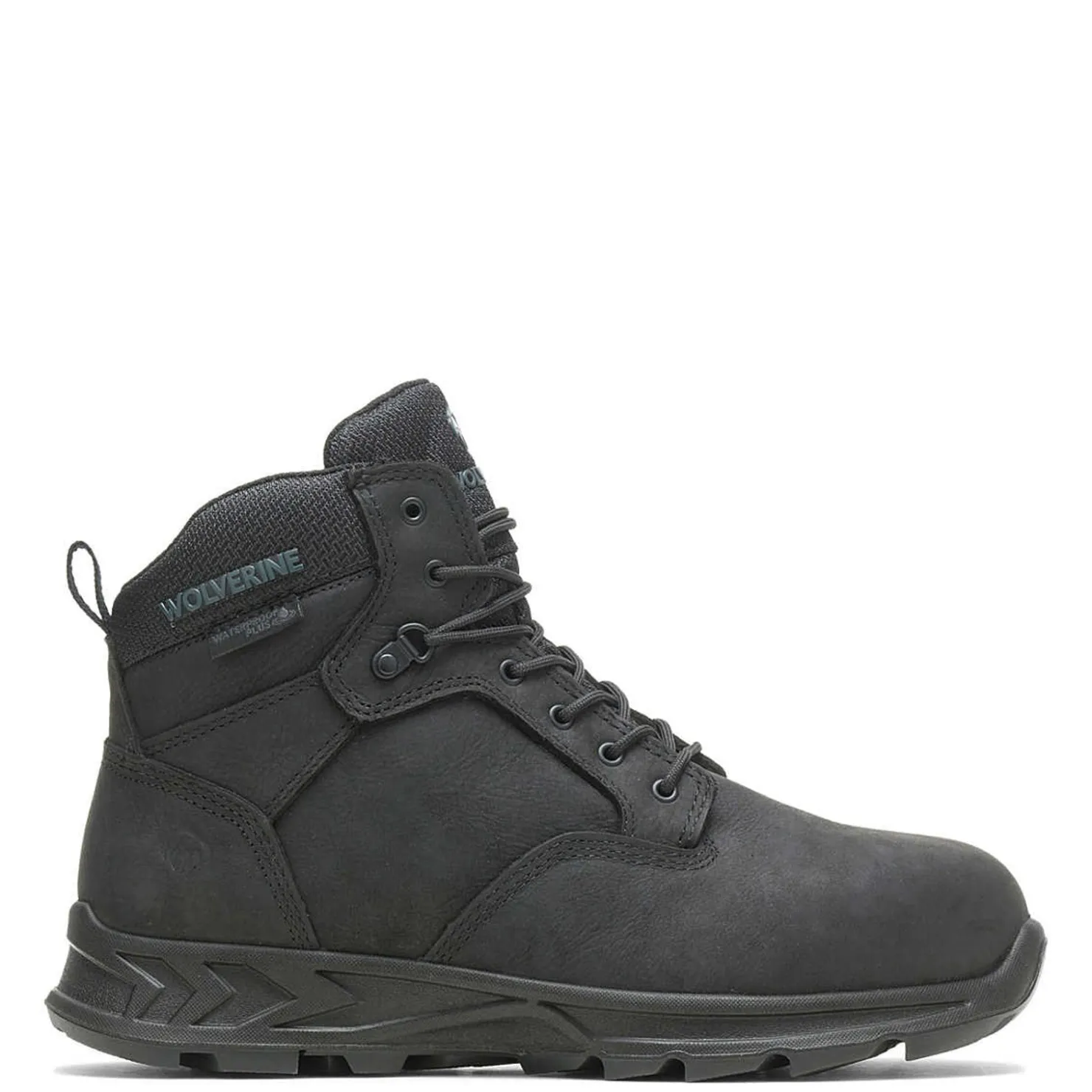 Work & Safety*Wolverine Men's Boots, ShiftPLUS Work LX 6" Alloy Toe Boot Black