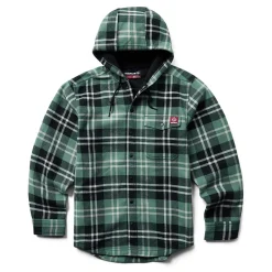 Outerwear*Wolverine Men's , Bucksaw Shirt Jac Hemlock Plaid