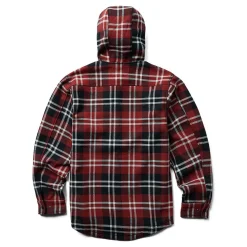 Outerwear*Wolverine Men's , Bucksaw Shirt Jac Garnet Plaid