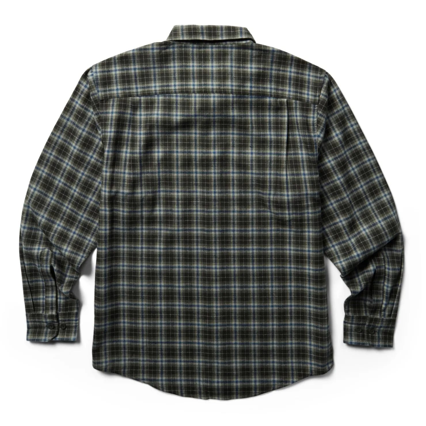 Tops*Wolverine Men's , Glacier Midweight Flannel Shirtweight Flannel Shirt Onyx