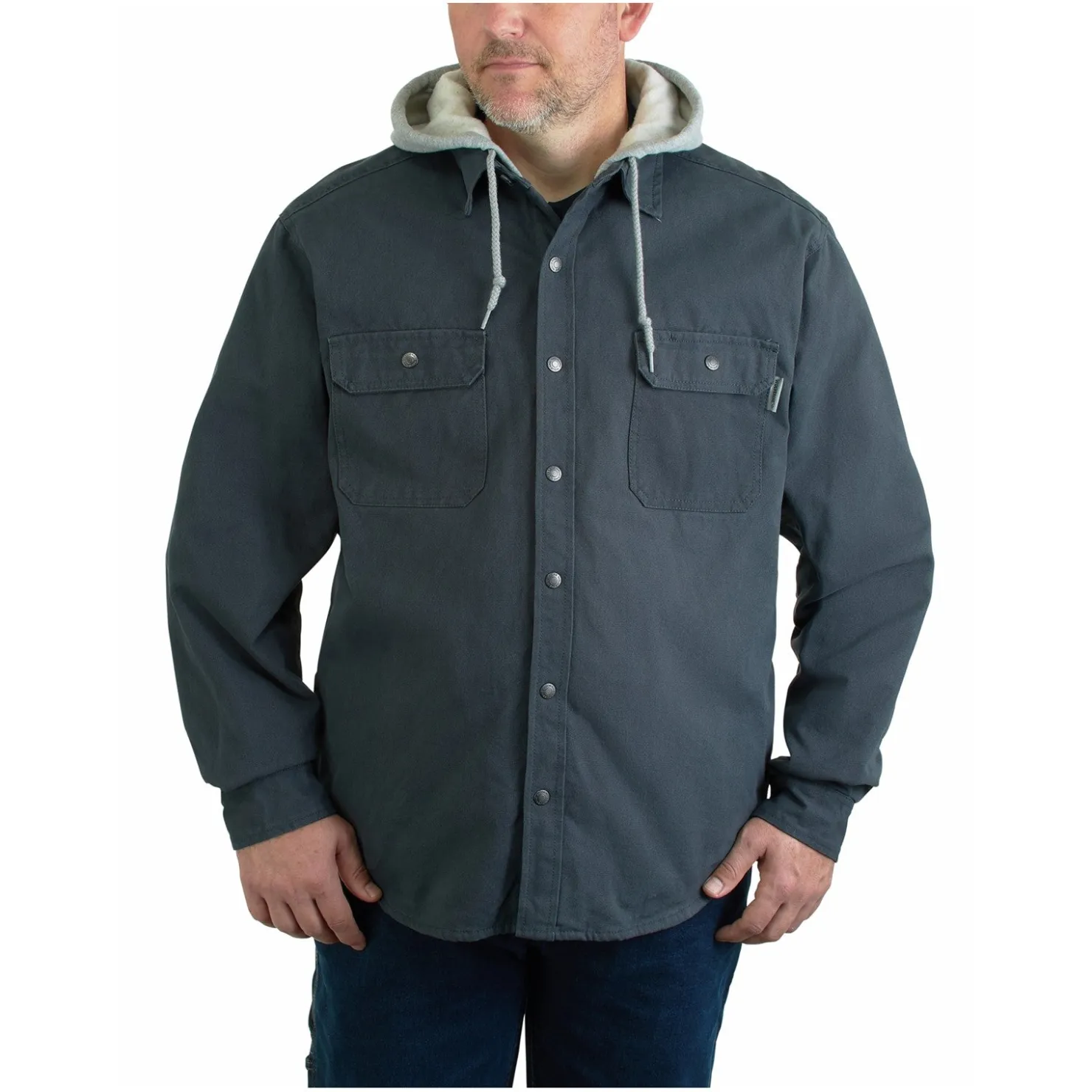 Outerwear*Wolverine Men's , Overman Shirt Jac Granite