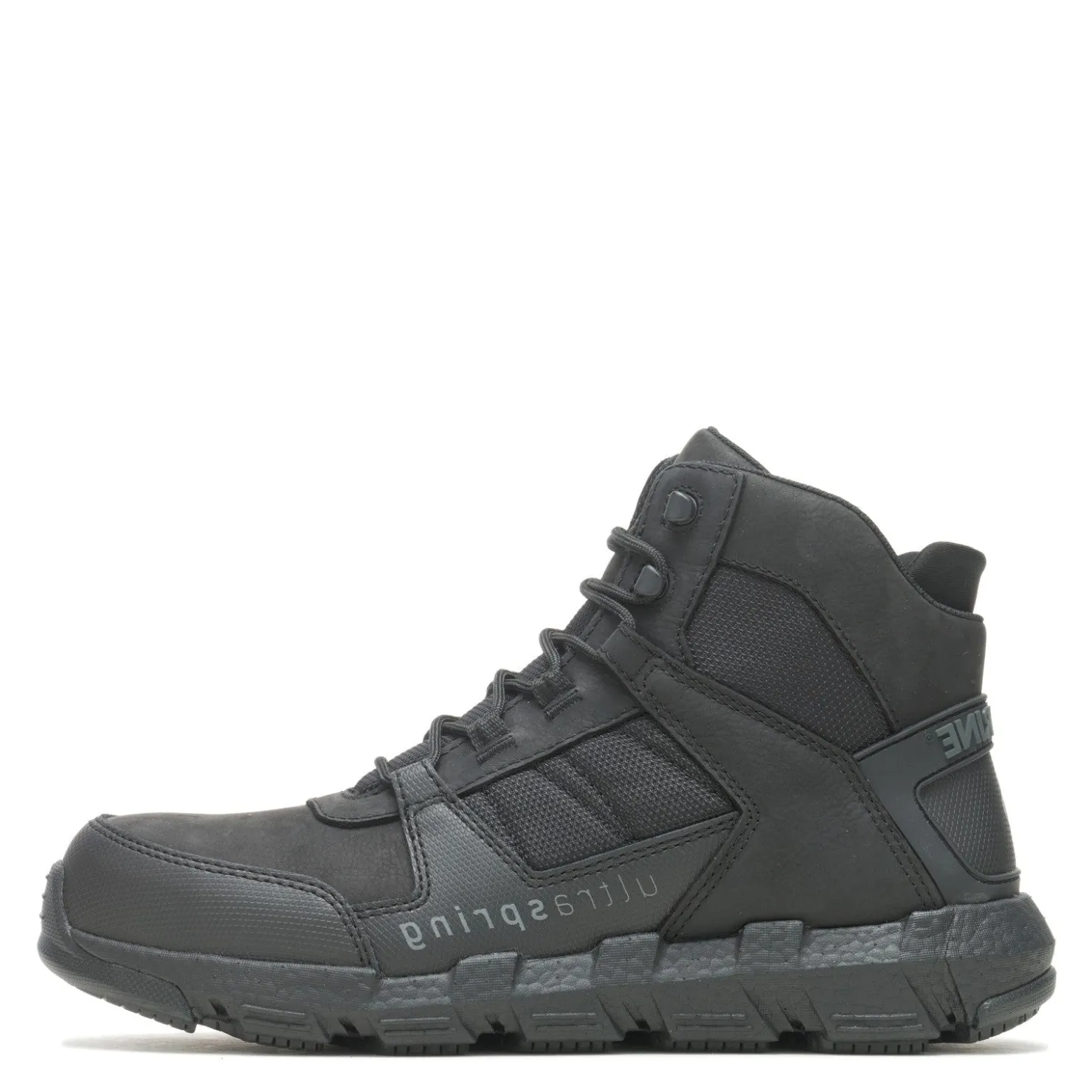 Work & Safety*Wolverine Men's , Rev UltraSpring DuraShocks Vent Composite Toe Boot Black