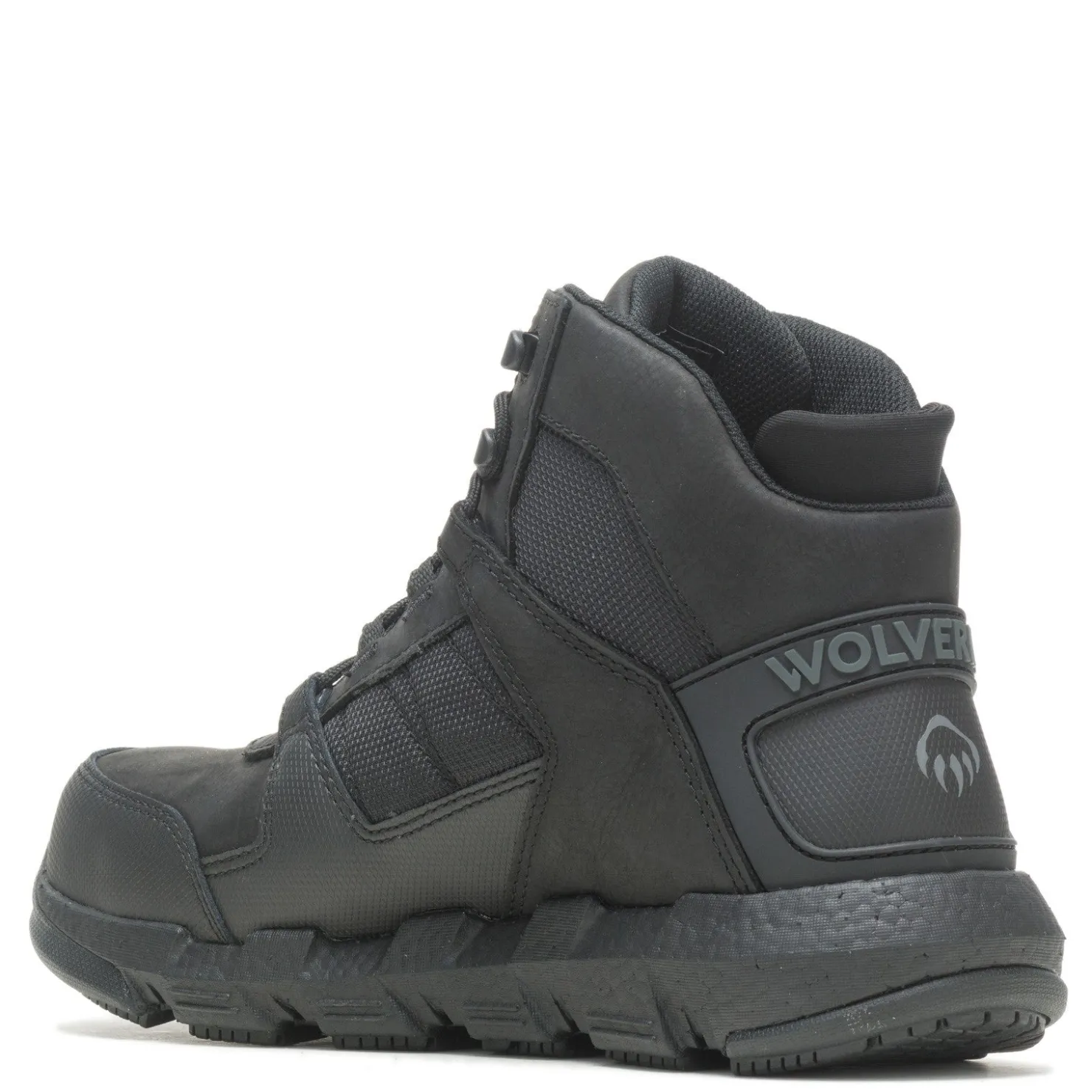 Work & Safety*Wolverine Men's , Rev UltraSpring DuraShocks Vent Composite Toe Boot Black