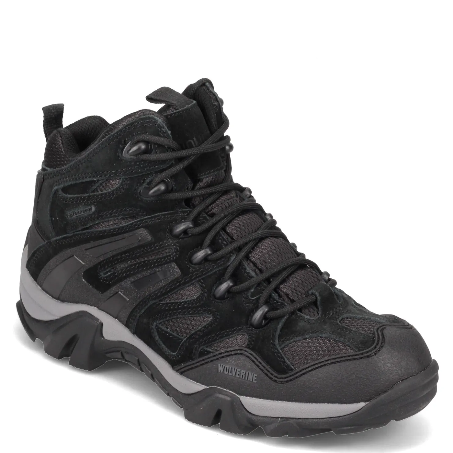 Sneakers & Athletics*Wolverine Men's , Wilderness Hiker Boot Black